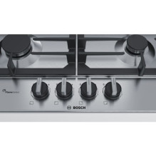 Bosch Serie 6 PCH6A5B90 hob Stainless steel Built-in 60 cm Gas 4 zone(s)