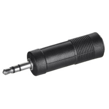 SSQ HA2 - Adapteris, 6,3 mm stereo lizdo jungtis - 3,5 mm stereo lizdo jungtis