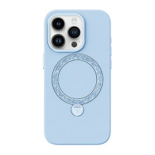 Telefono dėklas Joyroom Dancing Circle PN-15L2 Iphone 15 Pro (mėlynas) be pakuotės