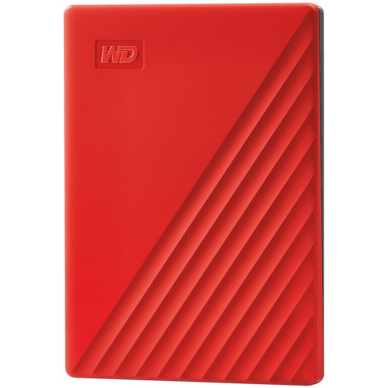 HDD Išorinis WD My Passport (2TB, USB 3.2) Raudonas