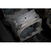 Noctua NH-U12S redux Processor Cooler 12 cm Grey, Stainless steel
