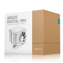 DeepCool AK620 skaitmeninis WH procesorius Oro aušintuvas 12 cm Baltas 1 vnt.