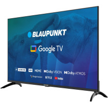 43 colių televizorius Blaupunkt 43UBG6000S 4K Ultra HD LED, GoogleTV, Dolby Atmos, WiFi 2,4-5GHz, BT, juodas