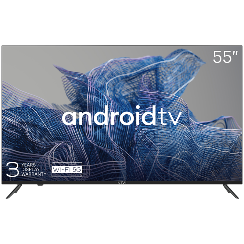 55', UHD, Google Android TV, Black, 3840x2160, 60 Hz, , 2x10W, 83 kWh/ 1000h , BT5, HDMI ports 4, 24 months