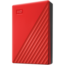 HDD External WD My Passport (4TB, USB 3.2) Red