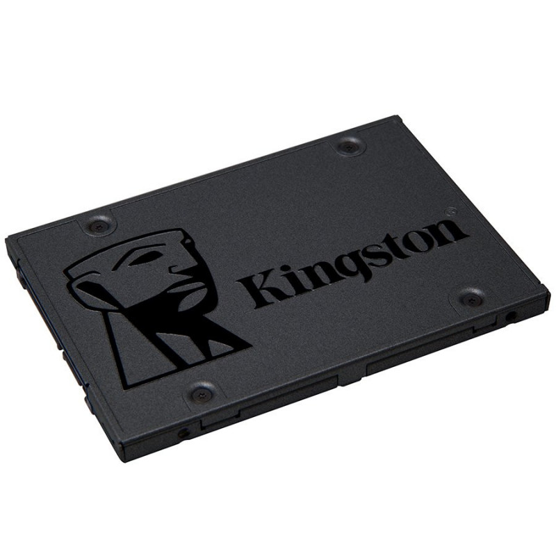 KINGSTON A400 480 GB SSD, 2,5 colio 7 mm, SATA 6 Gb/ s, skaitymo / rašymo: 500 / 450 MB/ s