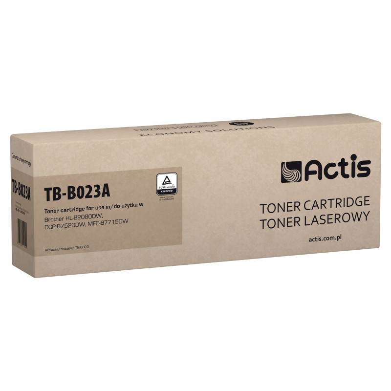 Actis TB-B023A dažai (Brother TN-B023 Standard 2000 puslapių juodos spalvos pakaitalas)