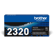 Brother TN-2320 dažų kasetė 1 vnt. Originali juoda