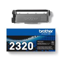 Brother TN-2320 dažų kasetė 1 vnt. Originali juoda