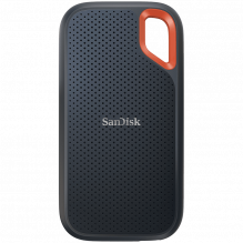 SanDisk Extreme 500GB Portable SSD - up to 1050MB/ s Read and 1000MB/ s Write Speeds, USB 3.2 Gen 2, 2-meter drop protec