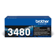 Brother TN-3480 dažų kasetė 1 vnt. Originali juoda