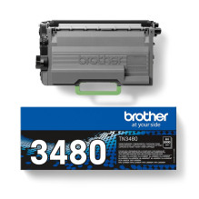 Brother TN-3480 dažų kasetė 1 vnt. Originali juoda