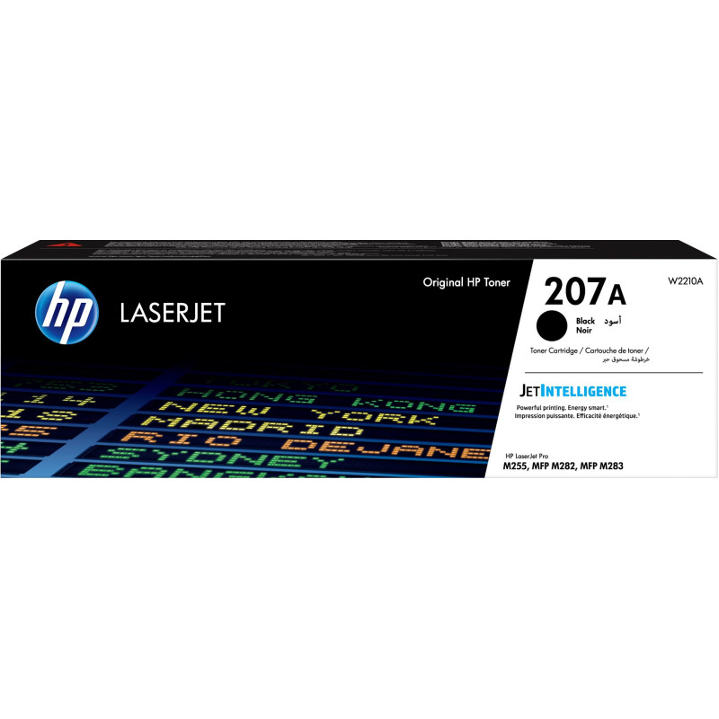 HP 207A juoda originali LaserJet dažų kasetė