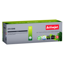 BIO Activejet ATH-36NB toner for HP, Canon printers, Replacement HP 36A CB436A, Canon CRG-713 Supreme 2000 pages black. 