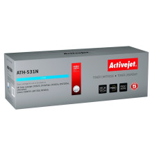 Activejet ATH-531N dažai (pakeitimas HP 304A CC531A, Canon CRG-718C Supreme 3200 puslapių žalsvai mėlyna)