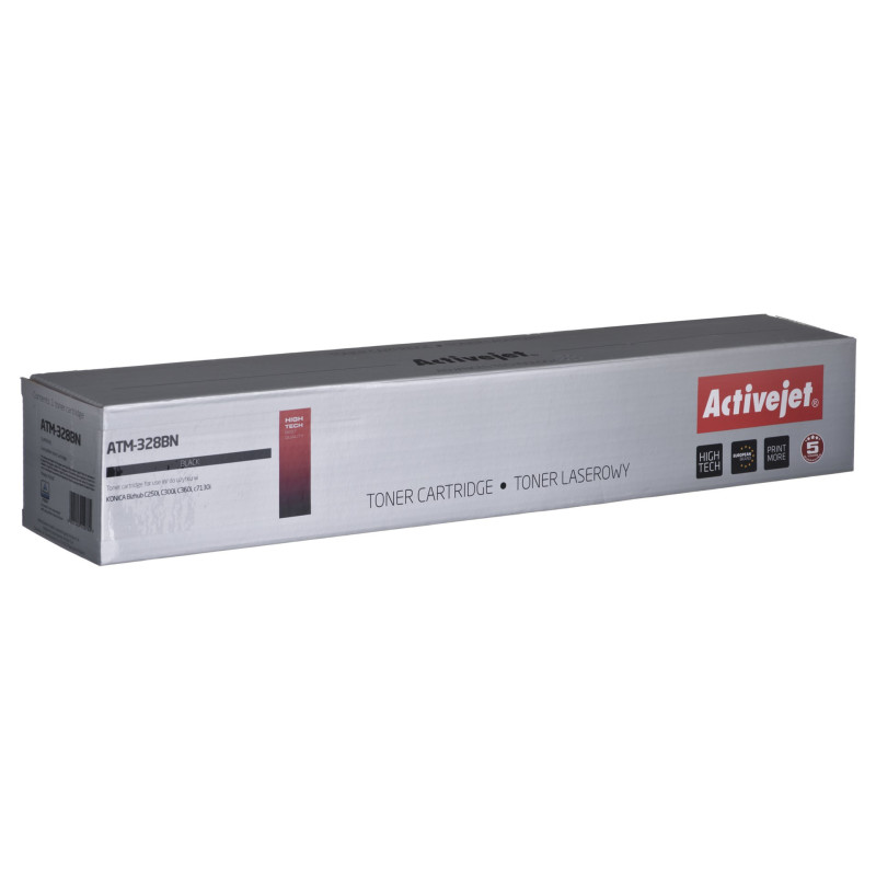 Activejet ATM-328BN Konica Minolta pakaitiniai dažai, skirti Konica Minolta TN328K Supreme 28000 puslapių juodi