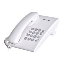 Panasonic KX-TS500PDW telefonas Analoginis telefonas Baltas