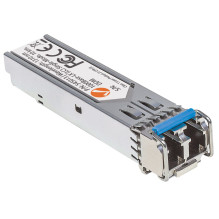 „Intellinet“ siųstuvo-imtuvo modulis, optinis, Gigabit Fiber SFP, 1000 Base-Lx (LC) vieno režimo prievadas, 10 km, suder