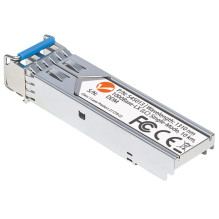 Intellinet Transceiver Module Optical, Gigabit Fiber SFP, 1000Base-Lx (LC) Single-Mode Port, 10km, MSA Compliant, Equiva