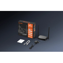 Tenda 4G05 belaidis maršruto parinktuvas Fast Ethernet Single-band (2,4 GHz) Black