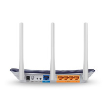 TP-Link Archer C20 AC750 V4.0 belaidis maršruto parinktuvas Fast Ethernet Dviejų juostų (2,4 GHz / 5 GHz) Navy