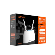 Tenda 4G09 belaidis maršruto parinktuvas Gigabit Ethernet Dviejų dažnių (2,4 GHz / 5 GHz) 4G baltas