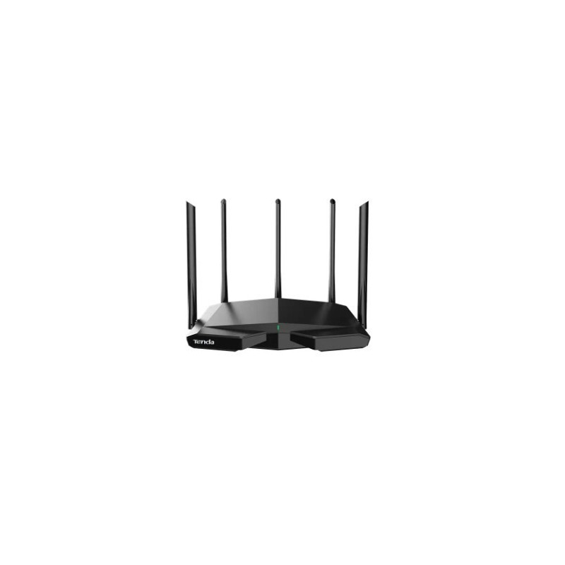 Tenda TX27 PRO wireless router Gigabit Ethernet Tri-band (2.4 GHz / 5 GHz / 6 GHz) Black