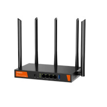 Tenda W30E AX3000 wireless router Gigabit Ethernet Dual-band (2.4 GHz / 5 GHz) Black