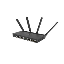 Mikrotik RB4011iGS+5HacQ2HnD-IN wireless router Gigabit Ethernet Dual-band (2.4 GHz / 5 GHz) Black