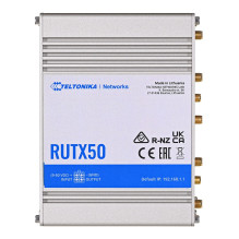 Teltonika RUTX50, Profesionalus pramoninis maršrutizatorius, 5G, Wi-Fi 5, Dual SIM, 5x RJ45 1000Mb / s