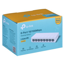 TP-Link 8 prievadų 10 / 100 Mbps darbalaukio tinklo jungiklis