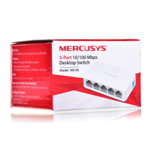 Mercusys 5 prievadų 10 / 100 Mbps darbalaukio jungiklis