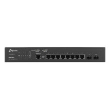 TP-LINK TL-SG3210 valdomas L2 Gigabit Ethernet (10 / 100 / 1000) Maitinimas per Ethernet (PoE) Juodas