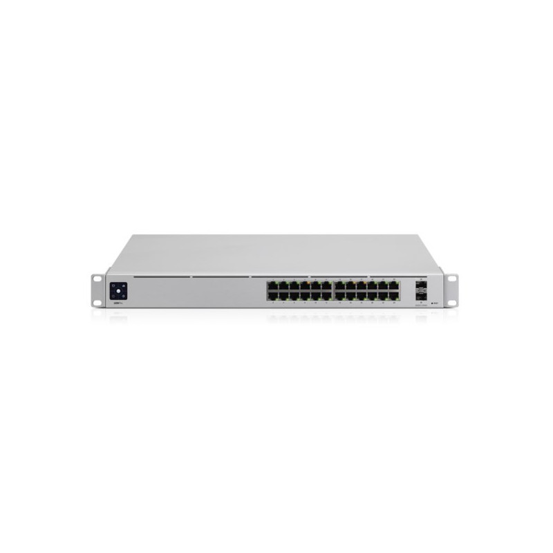Ubiquiti UniFi USW-PRO-24 tinklo jungiklis Valdomas L2 / L3 Gigabit Ethernet (10 / 100 / 1000) Sidabras