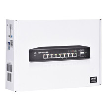 „Ubiquiti Networks EdgeSwitch 8“ valdomas gigabitinis eternetas (10 / 100 / 1000) „Black Power over Ethernet“ (PoE)