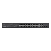 TP-LINK T1500-28PCT valdomas L2 greitasis eternetas (10 / 100) Maitinimas per Ethernet (PoE) 1U juodas