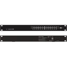 Ubiquiti EdgeSwitch 24 250W Managed L2 / L3 Gigabit Ethernet (10 / 100 / 1000) Power over Ethernet (PoE) 1U Black