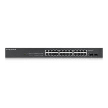 Zyxel GS-1900-24 v2 Managed L2 Gigabit Ethernet (10 / 100 / 1000) 1U Black