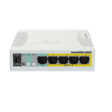 Mikrotik RB260GSP network switch Managed Gigabit Ethernet (10 / 100 / 1000) Power over Ethernet (PoE) White