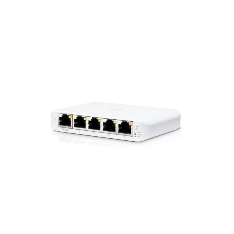 Ubiquiti UniFi USW Flex Mini Managed L2 Gigabit Ethernet (10 / 100 / 1000) Power over Ethernet (PoE) White