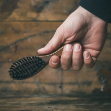 Vegan Fade Brush Hair brush with synthetic bristles, 1 pc.