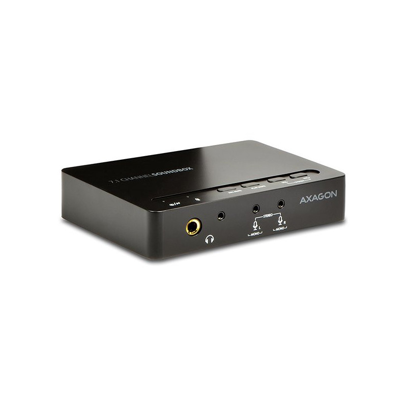 AXAGON ADA-71 USB2.0 - SOUNDbox real 7.1 Audio Adapter, SPDIF