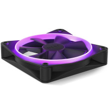 NZXT F120 RGB Kompiuterio dėklas Ventiliatorius 12 cm Juodas 1 vnt.