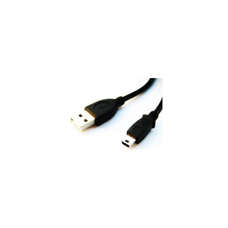 Gembird 1.8m USB 2.0 A / mini-USB M USB laidas USB A Mini-USB B juodas