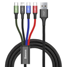 Laidas USB Baseus Fast 4in1...