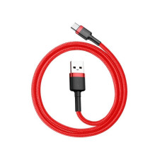 USB-C laidas Baseus Cafule 2A 2m (raudonas)