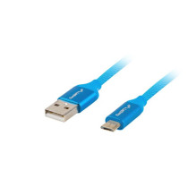 LANBERG CABLE USB 2.0 MICRO-B (M) - A (M) 1M QC
