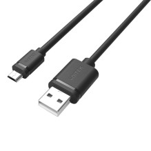 UNITEK Y-C454GBK USB laidas 0,5 m USB 2.0 USB A Mikro-USB B Juoda