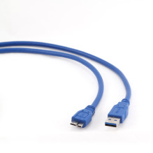 Gembird CCP-mUSB3-AMBM-0.5M USB laidas USB 3.2 Gen 1 (3.1 Gen 1) USB A Micro-USB B Blue