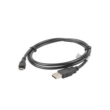 Lanberg CA-USBM-10CC-0010-BK USB laidas 1 m USB 2.0 Micro-USB B USB A Juoda